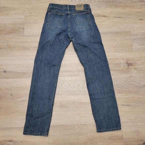 Wrangler Men's Dark Blue Straight Jeans 30x32 - Picture 3 of 6